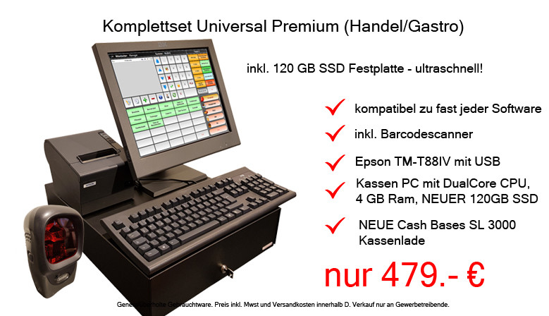 Komplettset Schwarz